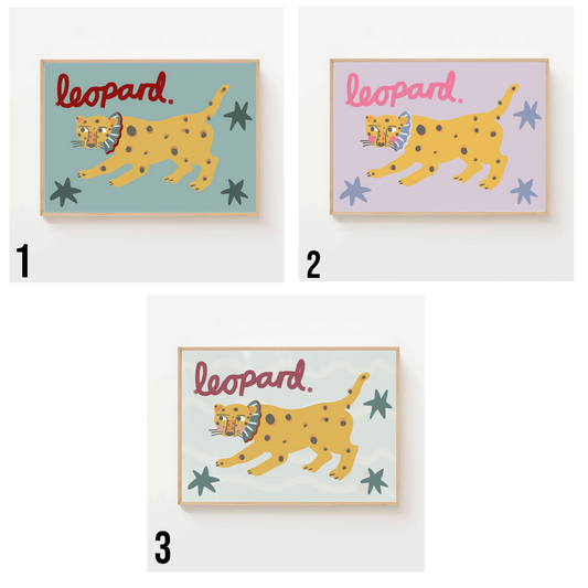 Leopard | Art print