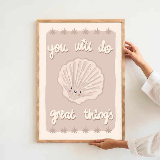 You will do great things | Art print