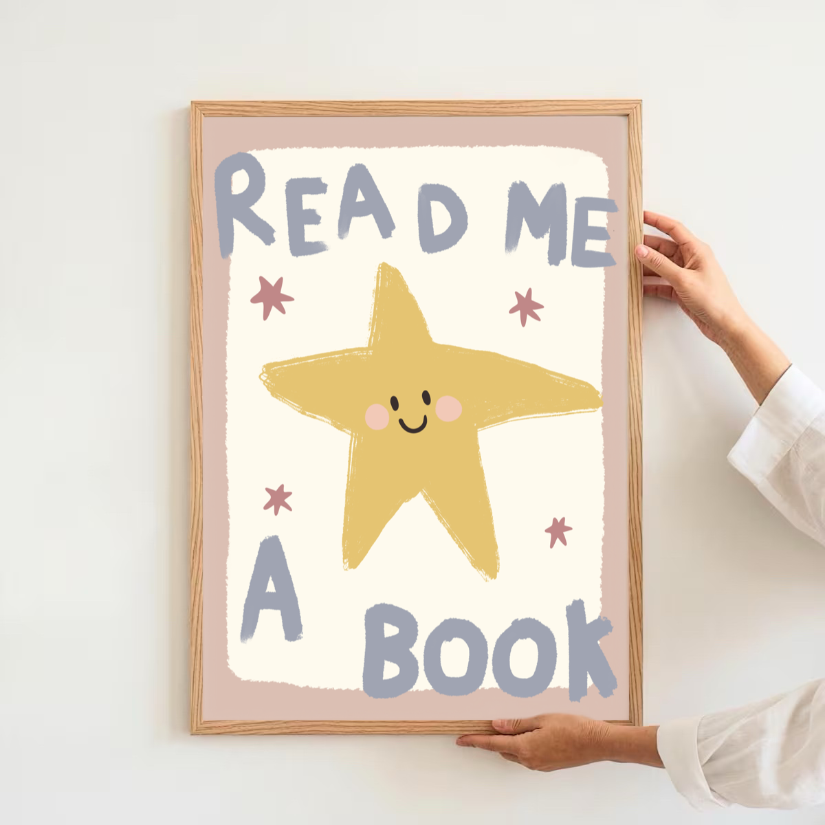 Read me a book - Star | Art print