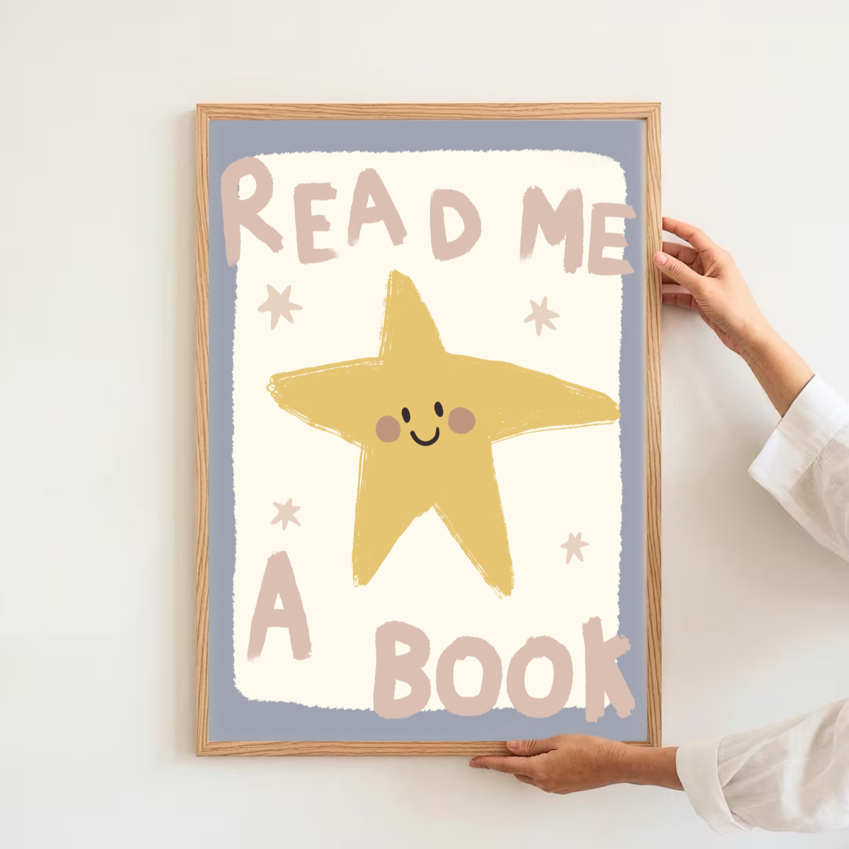 Read me a book - Star | Art print