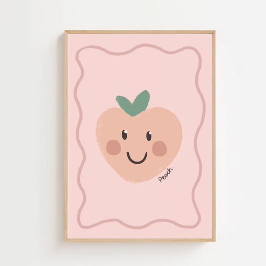 Peach | Art print