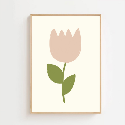 Simple tulip | Art print