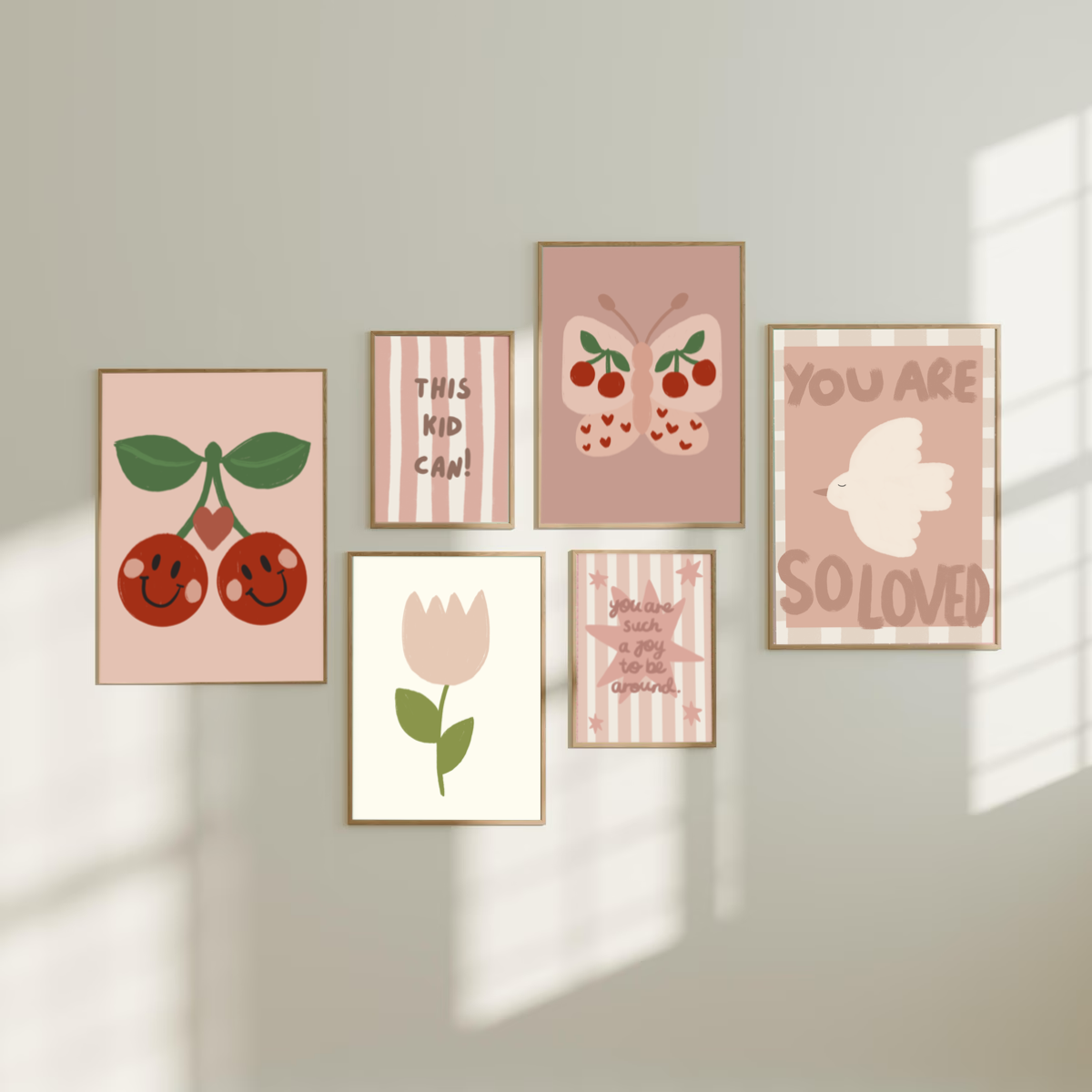 Cherry butterfly | Art print