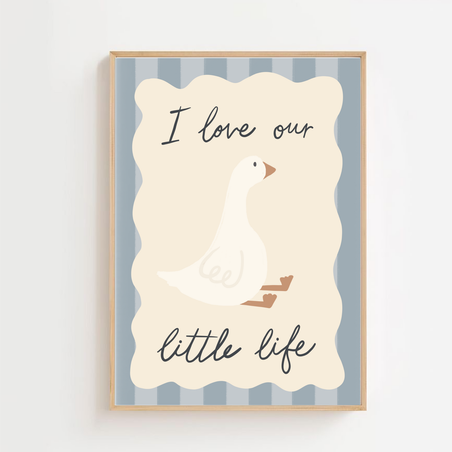 Little life - goose | Art print
