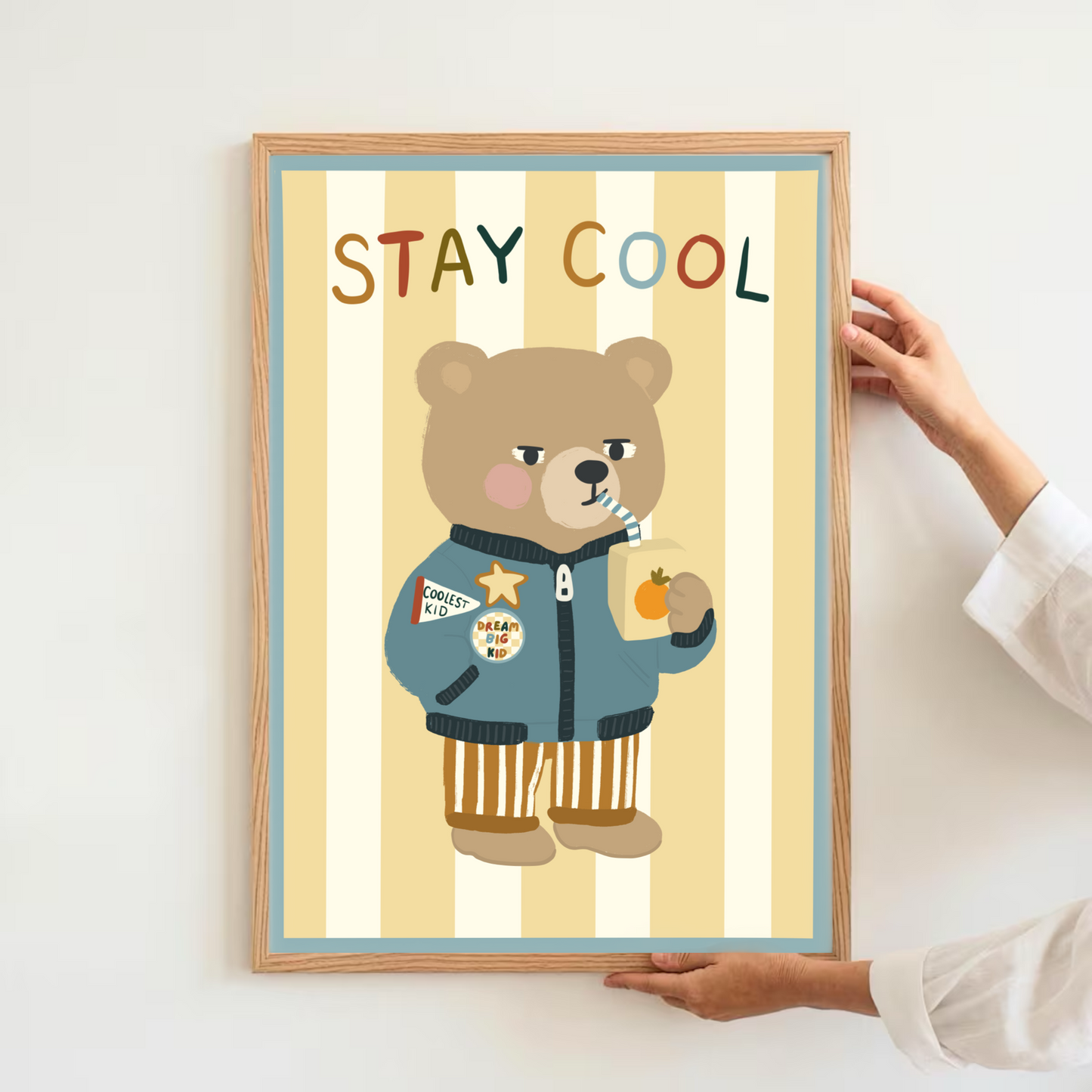 Stay cool - bear | Art print