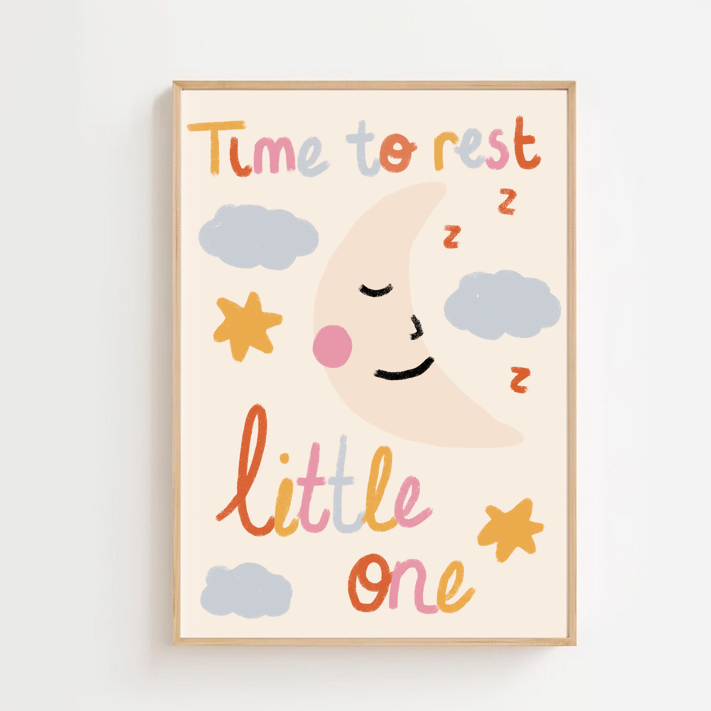 Time to rest, little one | Art print