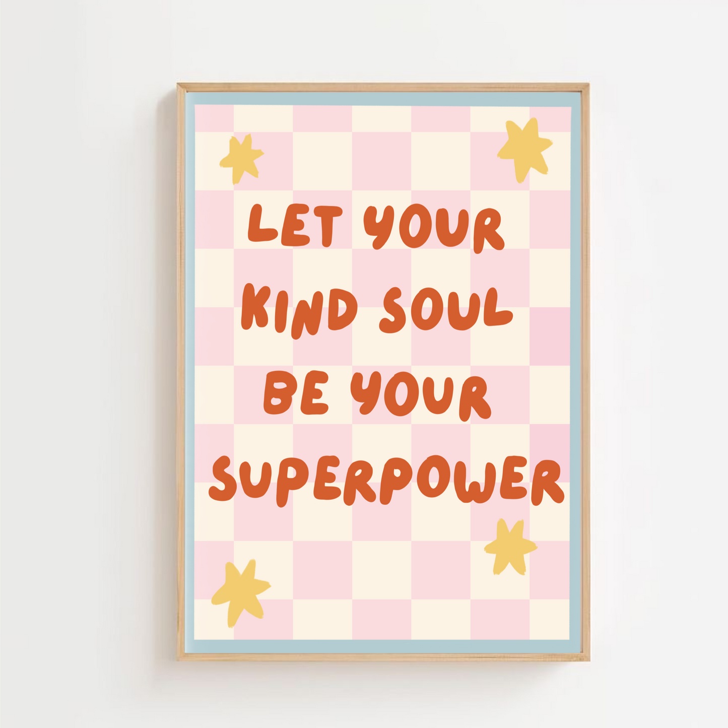 Kindsoul  - super power | Art print