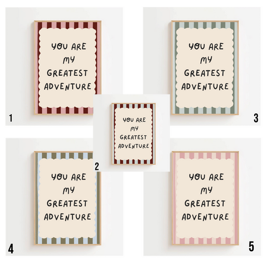 Greatest adventure | Art print
