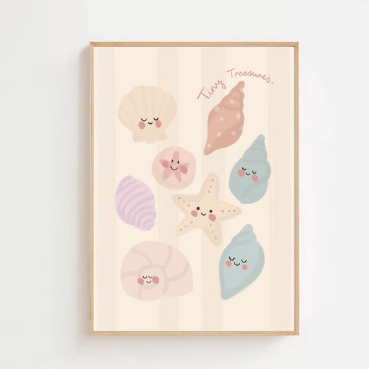 Tiny treasures - shell | Art print