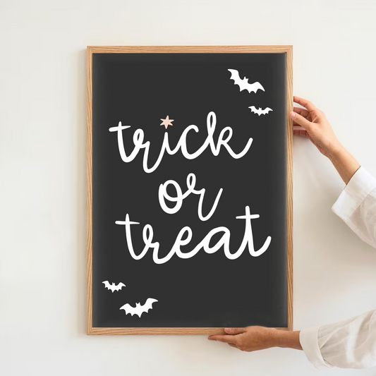 Hocus pocus / trick or treat | Art prints
